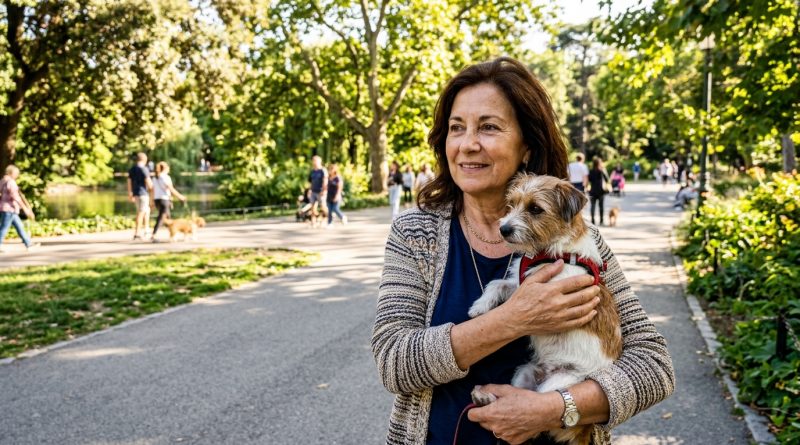 Lo conocí paseando a mi perro en el parque. Tengo 63 años y pensé que nunca volvería a fijarme en nadie. Mi hija dice que estoy haciendo el ridículo. No me he sentido tan viva en años.
