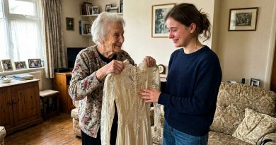 Decidí usar el vestido de novia de mi abuela en su honor, pero al alterarlo, encontré una nota oculta que revelaba la verdad sobre mis padres