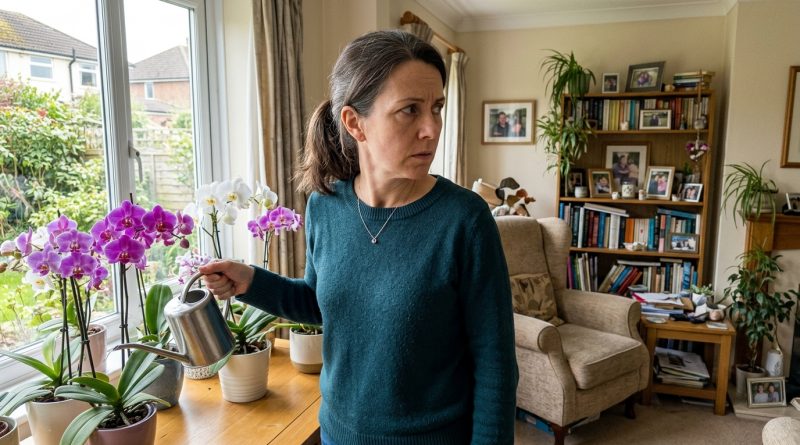 Un vecino me pidió que regara las plantas — encontré una habitación cerrada en su casa, y en ella, las paredes estaban cubiertas con fotos mías.