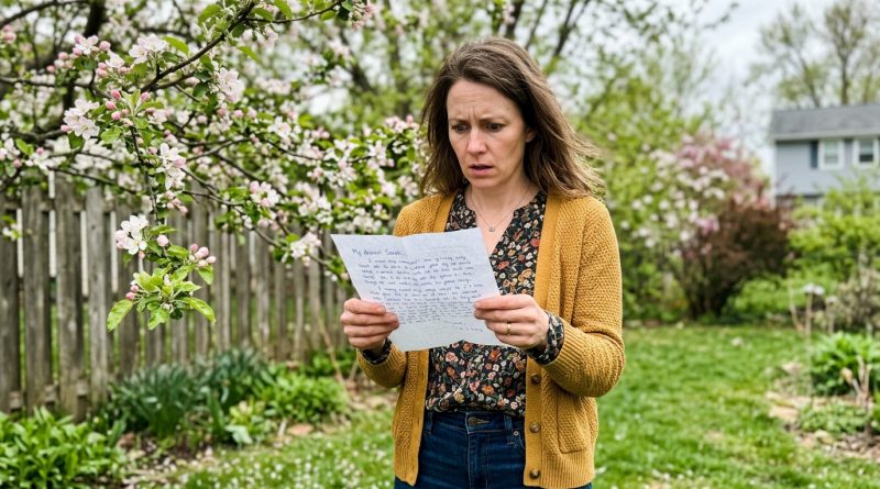 El vecino murió. Después del funeral, recibí una carta de él — me pedía desenterrar un secreto enterrado en el patio hace cuarenta años