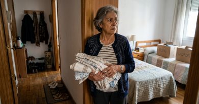 Mi hijo y su esposa se mudaron durante su renovación. La renovación terminó hace un año. Ayer mi nuera dijo que debería dormir en la habitación más pequeña porque se sentían apretados.