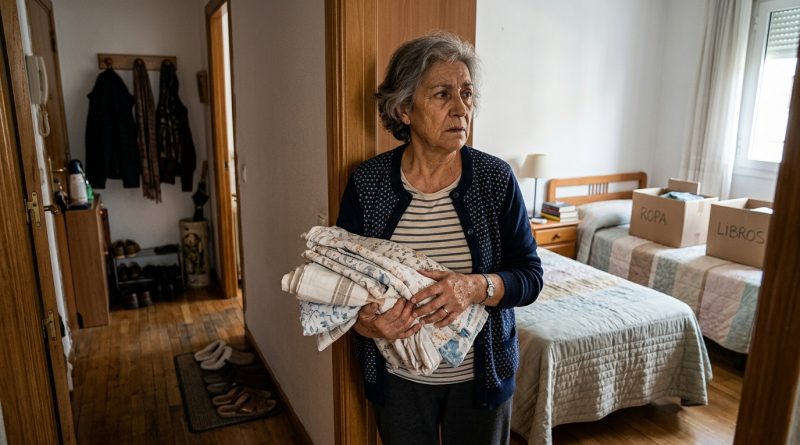 Mi hijo y su esposa se mudaron durante su renovación. La renovación terminó hace un año. Ayer mi nuera dijo que debería dormir en la habitación más pequeña porque se sentían apretados.