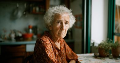 «¡Mamá, encontré una abuela para nosotros! ¡Estaba llorando en la calle!» — gritó mi hijo apenas cruzó la puerta, como si hubiera traído a casa un gatito y no a una persona…