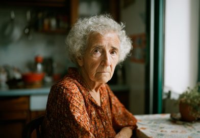 «¡Mamá, encontré una abuela para nosotros! ¡Estaba llorando en la calle!» — gritó mi hijo apenas cruzó la puerta, como si hubiera traído a casa un gatito y no a una persona…