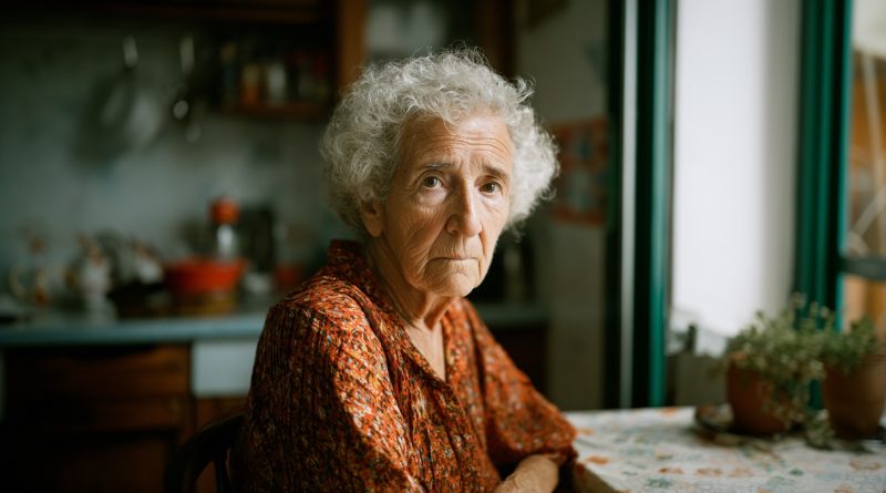 «¡Mamá, encontré una abuela para nosotros! ¡Estaba llorando en la calle!» — gritó mi hijo apenas cruzó la puerta, como si hubiera traído a casa un gatito y no a una persona…