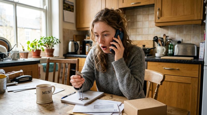 Guardó el colgante de su madre durante siete años. Luego la llamó un abogado.
