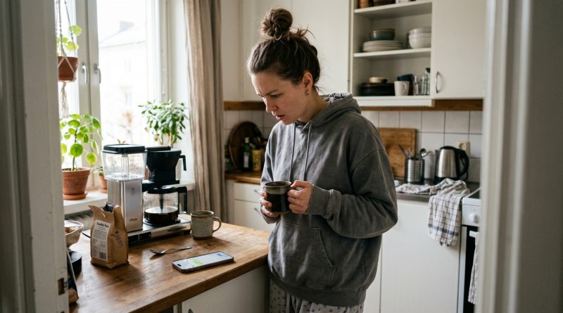 El domingo quería hacernos café. Un mensaje apareció en su teléfono: “Te echo de menos. ¿Cuándo vuelves a mi casa?”