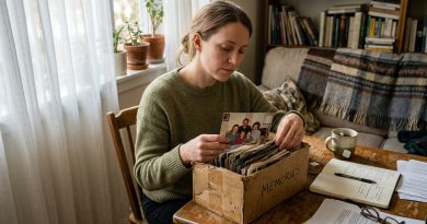 Cuando mi hermano se fue, todo se lo llevó su esposa. Me quedé con una caja de viejas fotografías y la sensación de que no existía.