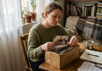 Cuando mi hermano se fue, todo se lo llevó su esposa. Me quedé con una caja de viejas fotografías y la sensación de que no existía.