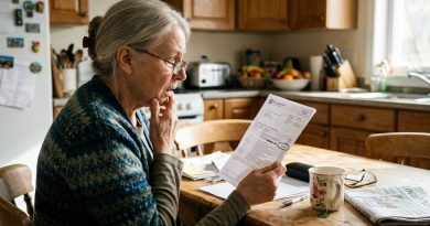 Durante años, mi esposo decía que no había recibido un aumento. Después de su muerte, fui al banco y descubrí que ganaba tres veces más de lo que me había dicho.