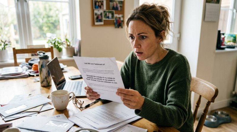 Mi Padre Dejó un Testamento. La Herencia Fue Para Una Mujer que Nunca Había Oído Mencionar.