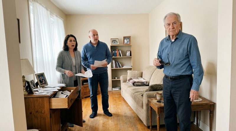 Mis Parientes Pensaron que Estaban Robando a un Anciano Ciego — Entonces se Quitó las Gafas y los Miró Directamente