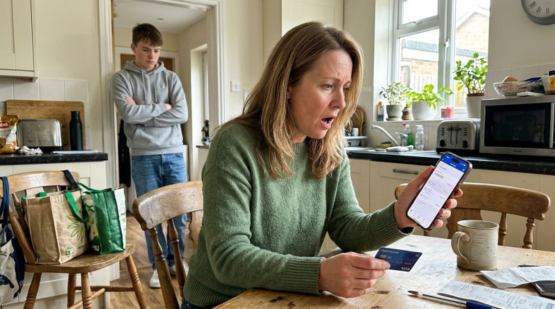 Mi hijo tomó prestada mi tarjeta bancaria “para compras”. Una semana después, faltaban tres mil.