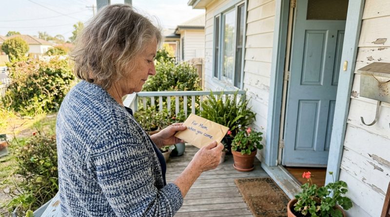 Mi hija dejó de llamar. Después de dos semanas de silencio, conduje hasta su dirección. Ella había dejado un sobre marcado “Para Mamá, cuando vengas”.