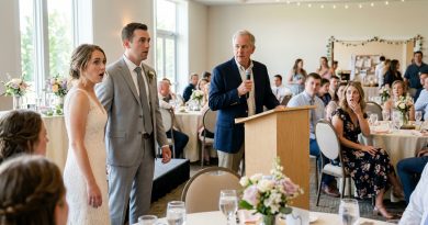 Mi Hermana se Casó con Mi Ex — Entonces Mi Padre Tomó el Micrófono y Dijo: “Hay Algo que Todos Necesitan Saber Sobre el Novio”