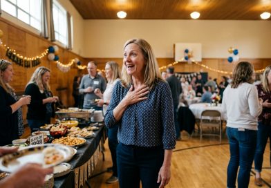 Fui a una reunión escolar sin esperar nada. Luego él entró — y volví a tener diecisiete años, el corazón latiendo con fuerza, toda la sala se quedó en silencio.