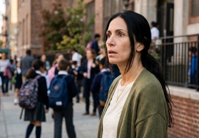 Mi hija me pidió que recogiera a mi nieto de la escuela — la maestra dijo que se lo habían llevado una hora antes y me quedé paralizada en la entrada