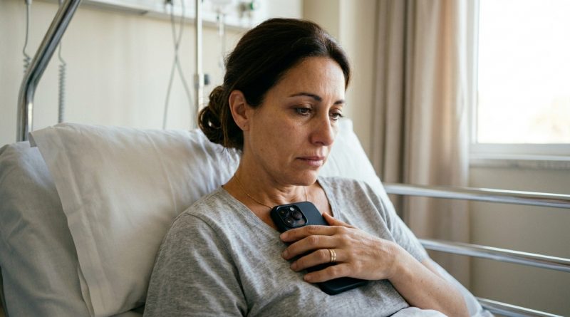 Estaba tumbada después de la operación, con una vía en la mano, cuando mi marido me escribió: “¿Cuándo te dan el alta? En casa no hay nada para comer”. Dieciocho años de matrimonio, y esta es su forma de preocuparse