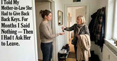 Le dije a mi suegra que tenía que devolver las llaves. Durante meses no dije nada — hasta que tuve que pedirle que se fuera.