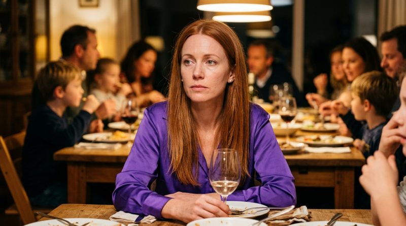 En una cena familiar, mi esposo dijo algo delante de todos, y sentí como si algo dentro de mí se cerrara