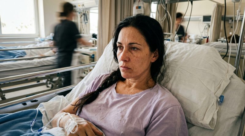 Terminé en el hospital por la presión alta. Mi marido llegó tres horas después y lo primero que dijo fue: «¿Ahora qué otra vez? Siempre te pasa en el peor momento». Yo estaba acostada, conectada al gotero. «En el peor momento». La enfermera salió de la habitación. Y por fin encontré las palabras para responderle…