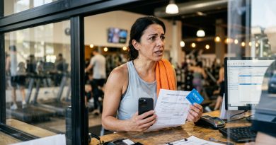 Mi hermana me pidió que registrara una membresía de gimnasio a mi nombre “solo por el descuento”. Seis meses después, llegó una deuda por meses no pagados.