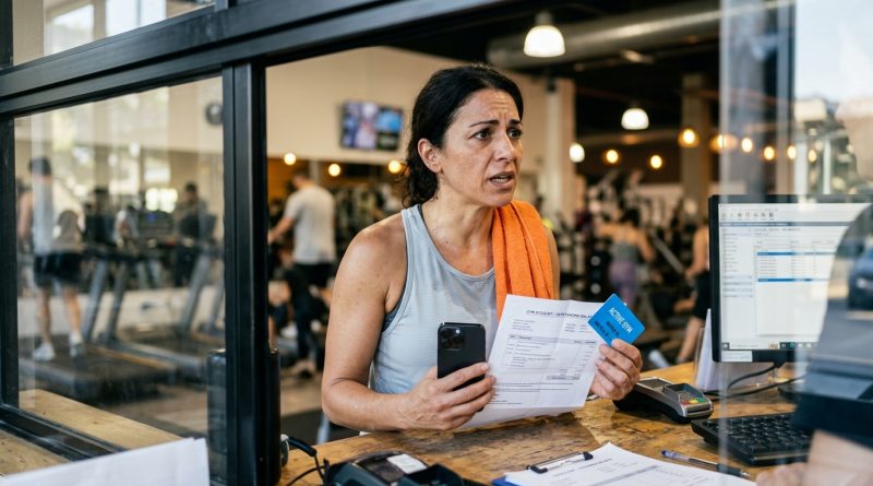 Mi hermana me pidió que registrara una membresía de gimnasio a mi nombre “solo por el descuento”. Seis meses después, llegó una deuda por meses no pagados.