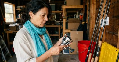 Mi esposo fue a pescar todos los domingos durante dos años. Encontré sus cañas en el garaje — nunca habían estado húmedas.