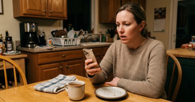 El sábado tuvo una “llamada de trabajo” y se fue por solo una hora. Esa tarde, una mesera me envió un mensaje en las redes sociales: “No quiero interferir, pero tu marido dejó algo en la mesa”.