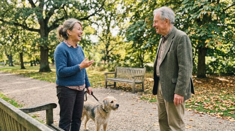 Lo conocí paseando a mi perro en el parque. Tengo 63 años y pensé que nunca volvería a fijarme en nadie. Mi hija dice que estoy haciendo el ridículo. No me he sentido tan viva en años.