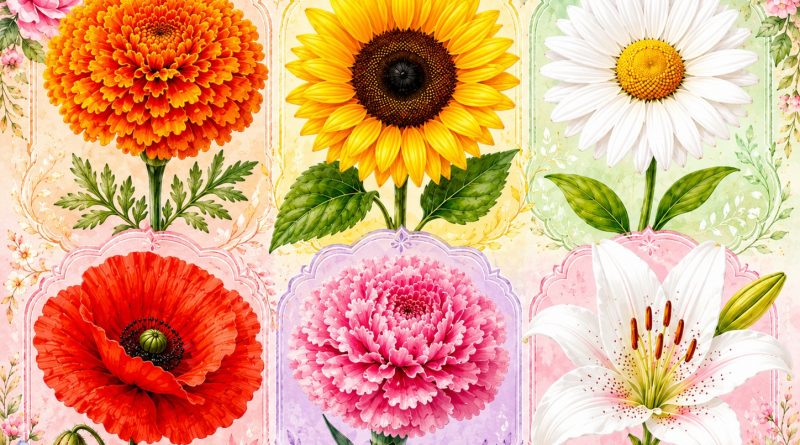 Elige una flor y descubre qué rasgo de tu carácter te hace especial