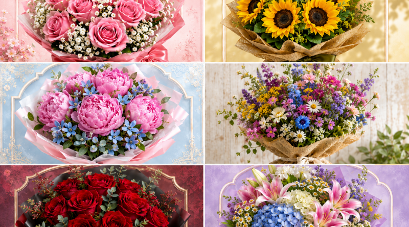 Elige un ramo y descubre qué dice sobre tu belleza interior