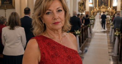 Mi exmarido me invitó a su boda, pero junto al altar escuché una frase que me hizo entender: no me habían llamado solo por cortesía