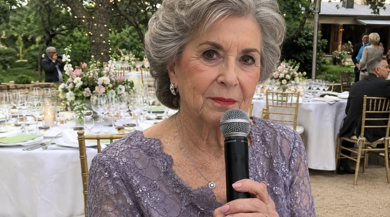 En la boda de mi hija, mi exsuegra se levantó y dijo que yo nunca había sido una madre digna