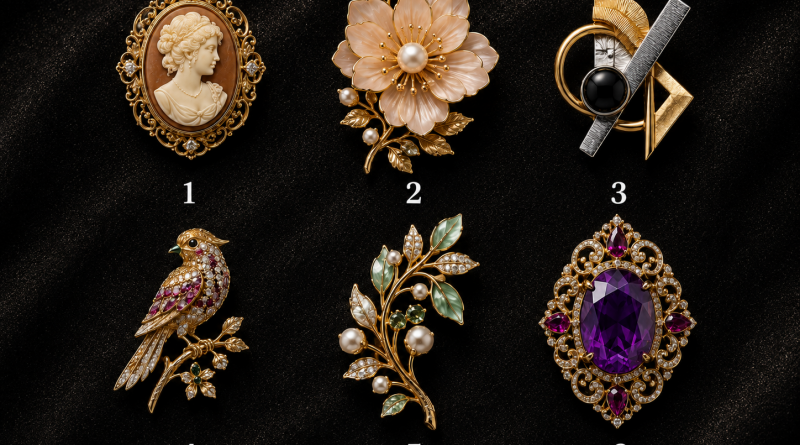 Elige un broche y descubre en qué consiste tu encanto femenino