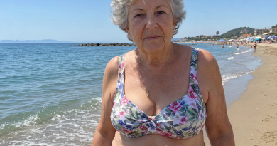 Mis hijos y mis nietos me invitaron de vacaciones, pero decidieron tratarme como si fuera una vieja carga. Cuando mi nieta dijo que a mi edad daba vergüenza ponerse un bañador, salí ante ellos precisamente con él puesto y los dejé a todos en silencio…